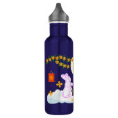 Mid Herbst Festival Moon Rabbit Mooncake Osmanthus Edelstahlflasche (Links)