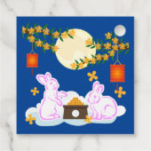 Mid Herbst Festival Moon Rabbit Mooncake Osmanthus Geschenkanhänger (Rückseite)