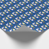 Mid Herbst Festival Moon Rabbit Mooncake Osmanthus Geschenkpapier (Ecke)