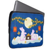 Mid Herbst Festival Moon Rabbit Mooncake Osmanthus Laptopschutzhülle (Vorne Rechts)