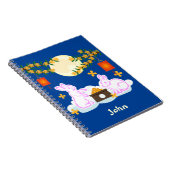 Mid Herbst Festival Moon Rabbit Mooncake Osmanthus Notizblock (Rechte Seite)