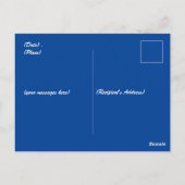 Mid Herbst Festival Moon Rabbit Mooncake Osmanthus Postkarte (Rückseite)