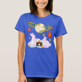Mid Herbst Festival Moon Rabbit Mooncake Osmanthus T-Shirt (Vorderseite)