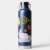 Mid Herbst Festival Moon Rabbit Mooncake Osmanthus Trinkflasche (Rückseite)