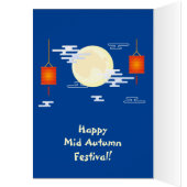 Mid Herbst Festival Moon Rabbit Mooncake Wolken (Innen (Links))