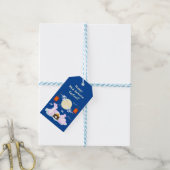 Mid Herbst Festival Moon Rabbit Mooncake Wolken Geschenkanhänger (Mit Garn)