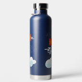 Mid Herbst Festival Moon Rabbit Mooncake Wolken Trinkflasche (Rechts)