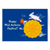 Mid Herbst Festival Mooncake Jumping Moon Rabbit (Vorderseite (Horizontal))