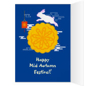 Mid Herbst Festival Mooncake Jumping Moon Rabbit (Innen (Links))