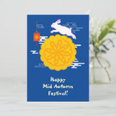 Mid Herbst Festival Mooncake Jumping Moon Rabbit (Stehend Vorderseite)