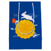 Mid Herbst Festival Mooncake Jumping Moon Rabbit Mittlere Geschenktüte (Rückseite)