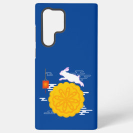 Mid Herbst Festival Mooncake Jumping Moon Rabbit Samsung Galaxy Hülle