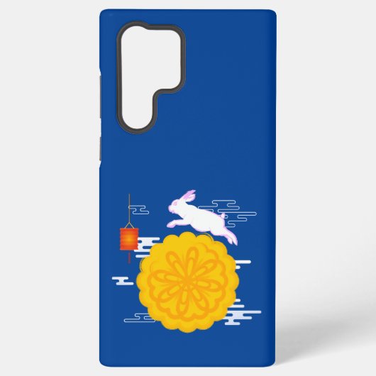 Mid Herbst Festival Mooncake Jumping Moon Rabbit Samsung Galaxy Hülle (Rückseite)