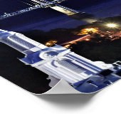 Mid-Hudson Bridge Poster (Ecke)