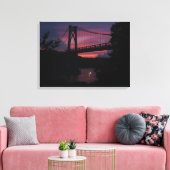 Mid-Hudson Bridge Sunset Leinwanddruck (Insitu (Wohnzimmer))