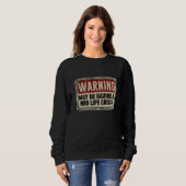 Mid Life Sarcastic Slogan Mid Life Crisis Sweatshirt (Vorne ganz)
