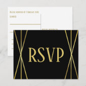 MId Mod Black Design - UAWG Postcard Postkarte (Vorne/Hinten)
