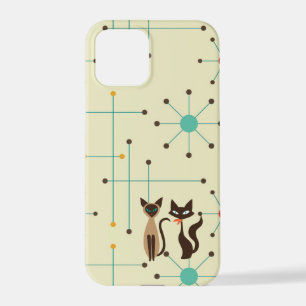 Mid Mod Cats Handy Case iPhone 12 Pro Hülle