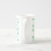 Mid Mod Garland Bone China Tasse (Rückseite)