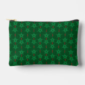 Mid Mod Garland Green Small Pouch Zubehörtasche (Vorderseite)