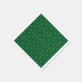Mid Mod Garland Grünbuch Napkins Serviette (Ecke)
