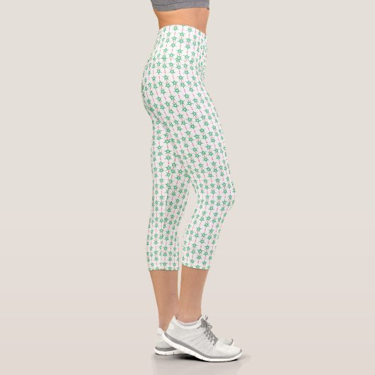 Mid Mod Garland Highlights Capri Leggings (Rechts)
