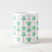 Mid Mod Garland Jumbo Tasse (Vorderseite)