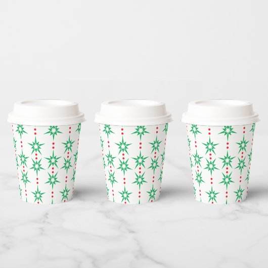 Mid Mod Garland Paper Cups Pappbecher (Multi)