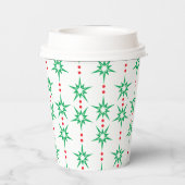 Mid Mod Garland Paper Cups Pappbecher (Rückseite)