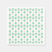 Mid Mod Garland Paper Napkins Serviette (Vorderseite)