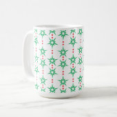 Mid Mod Garland Tasse 15oz. (Vorderseite Links)