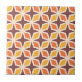 Mid Mod Geometric Star Pattern Fliese (Vorderseite)