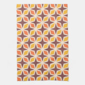 Mid Mod Geometric Star Pattern Geschirrtuch (Vertikal)