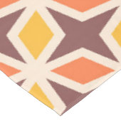 Mid Mod Geometric Star Pattern Tischdecke (Schrägansicht)