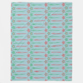 Mid Mod Icicles Fleece Blanket (3 Größen) (Vorderseite)