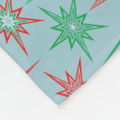 Mid Mod Icicles Fleece Blanket (3 Größen) (Ecke)