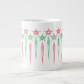 Mid Mod Icicles Jumbo-Tasse (Vorderseite)