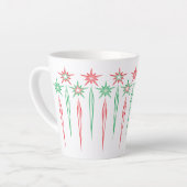 Mid Mod Icicles Latte-Tasse Milchtasse (Linke Ecke)