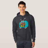 Mid Mod Money Retro TV Hoodie (Vorne ganz)