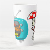 Mid Mod Money Retro TV Milchtasse (Vorderseite)