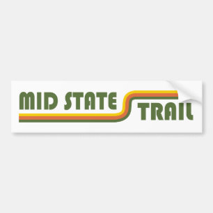 Mid State Trail Pennsylvania Autoaufkleber