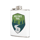 Mid State Trail Pennsylvania Flachmann (Links)