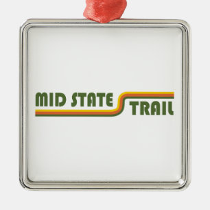 Mid State Trail Pennsylvania Ornament Aus Metall