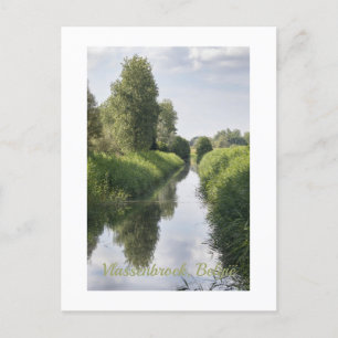 Mid Summer in Vlassenbroek, Belgien Postkarte