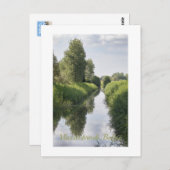 Mid Summer in Vlassenbroek, Belgien Postkarte (Vorne/Hinten)