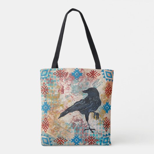 Mid West Raven Tote Bag Tasche (Rückseite)