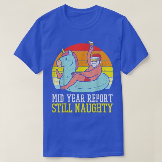 Mid Year Report immer noch unheimlich Weihnachtsfe T-Shirt (Design vorne)