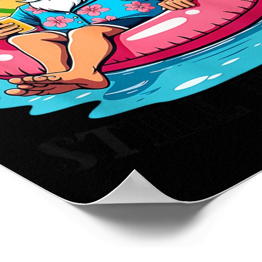 Mid Year Rert Still Naughty Funny Christmas In Jul Poster (Ecke)