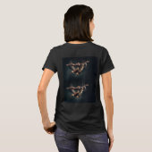 Midair Strength – Minimal Surreal Squirrel Tee (Schwarz voll)
