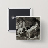 Midas an der Quelle des Flusses Pactolus Button (Vorne & Hinten)